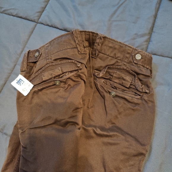 NEW GAP Adjustable-Waist Button Fly Pants/Khakis -Skater? -or what are these? - Picture 7 of 15